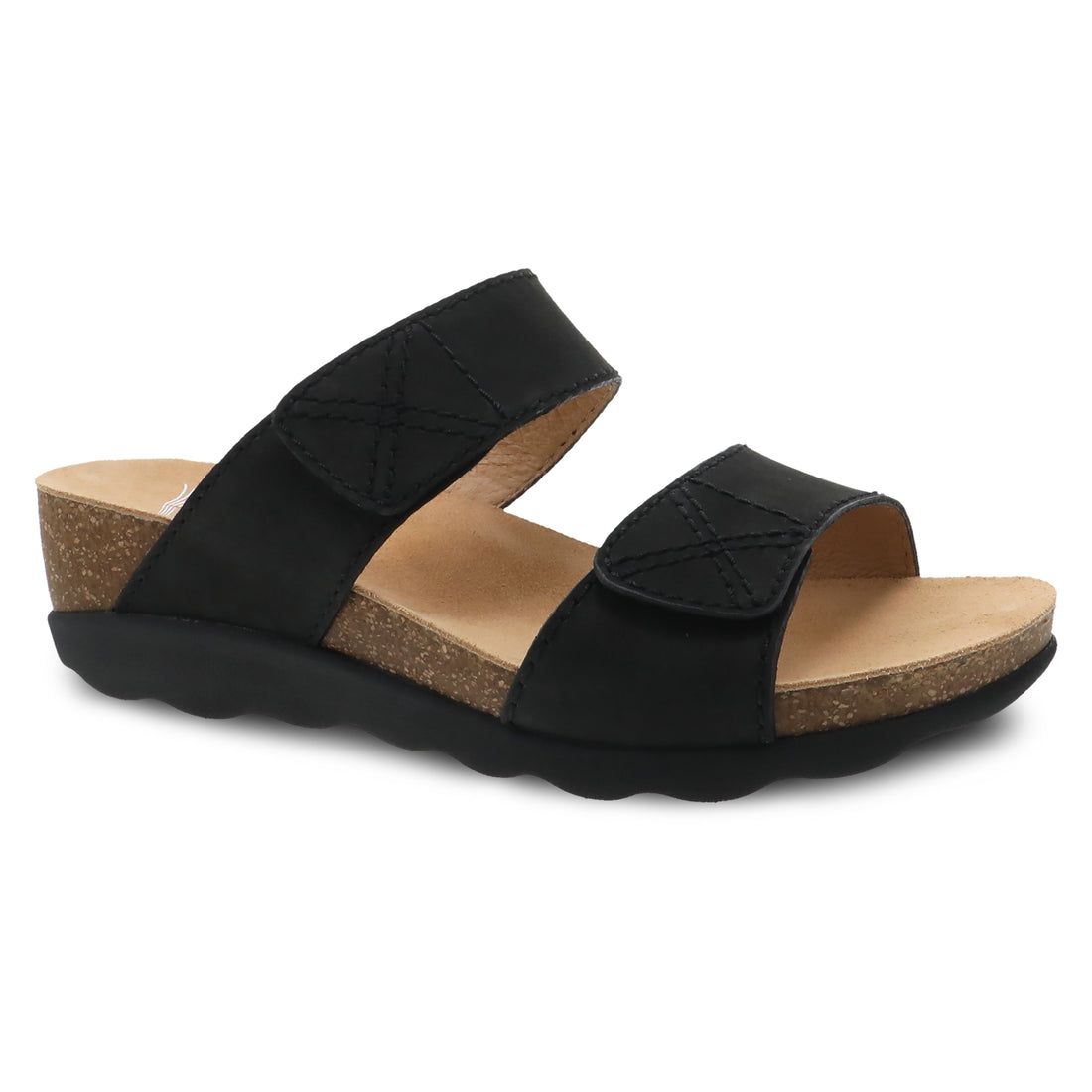 Maddy Black Milled Nubuck