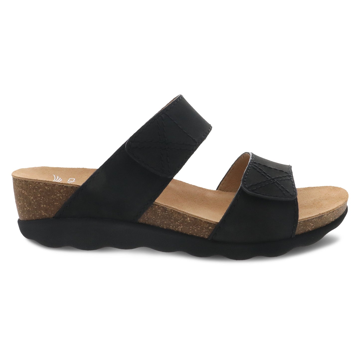 Maddy Black Milled Nubuck