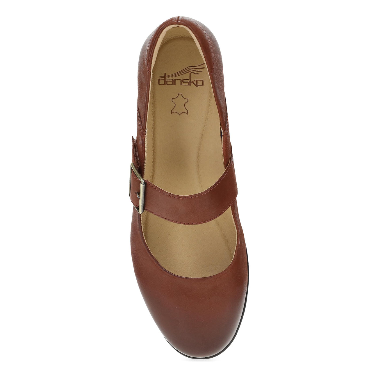 COLLETTE Russet Burnished Nubuck Mary Jane