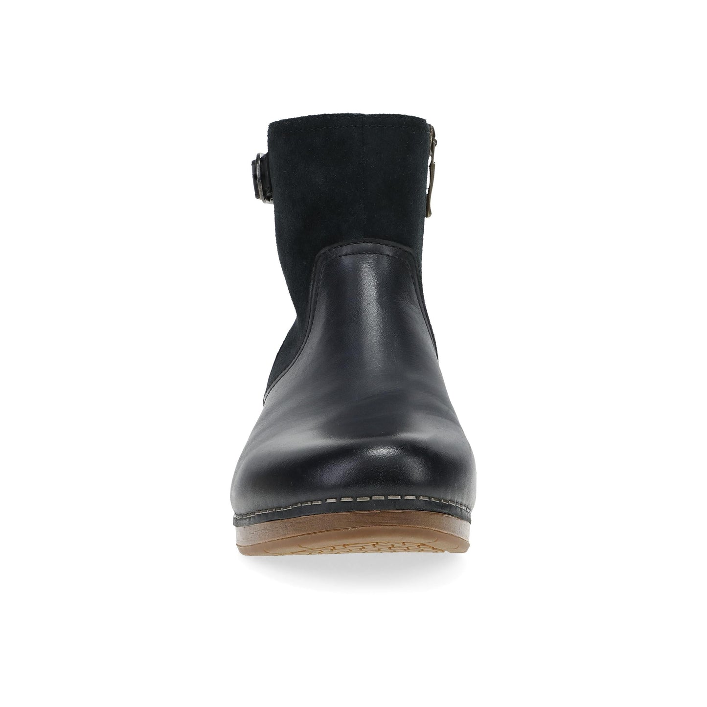 Monique Black Burnished Calf Boot