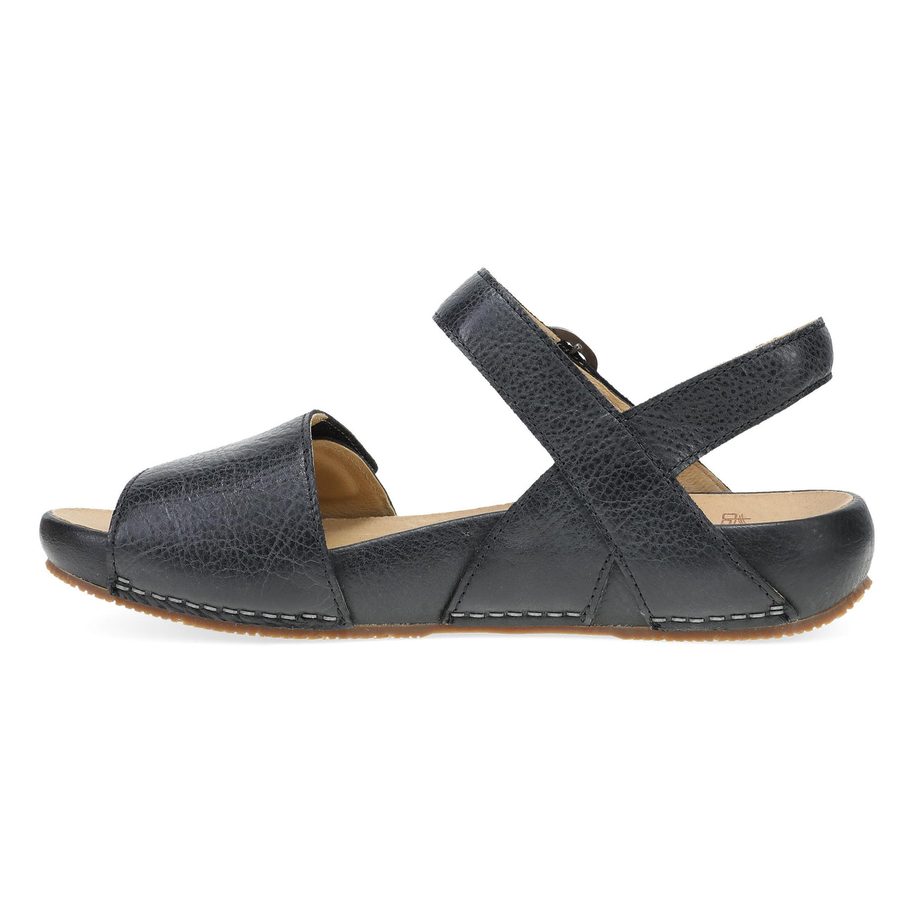 Dansko Tinsley Black Leather Sandal