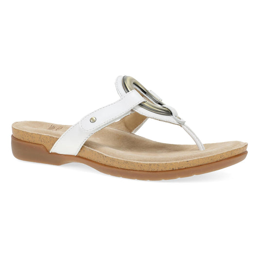 Dansko Rosalia White Sandal