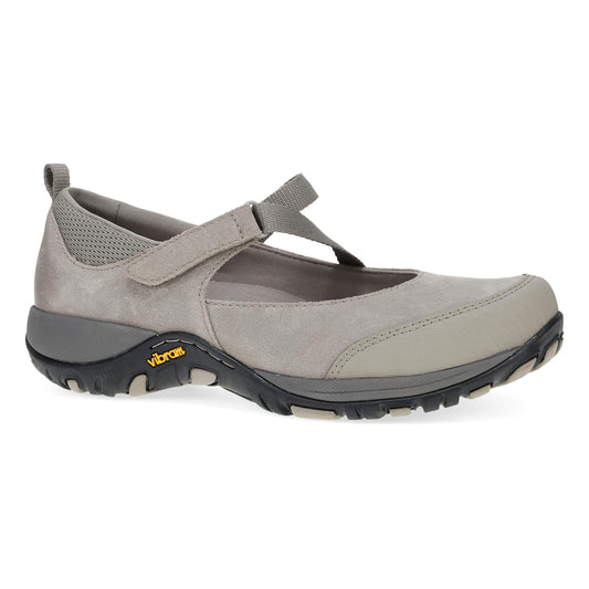 PRIMROSE Taupe Burnished Suede Mary Jane