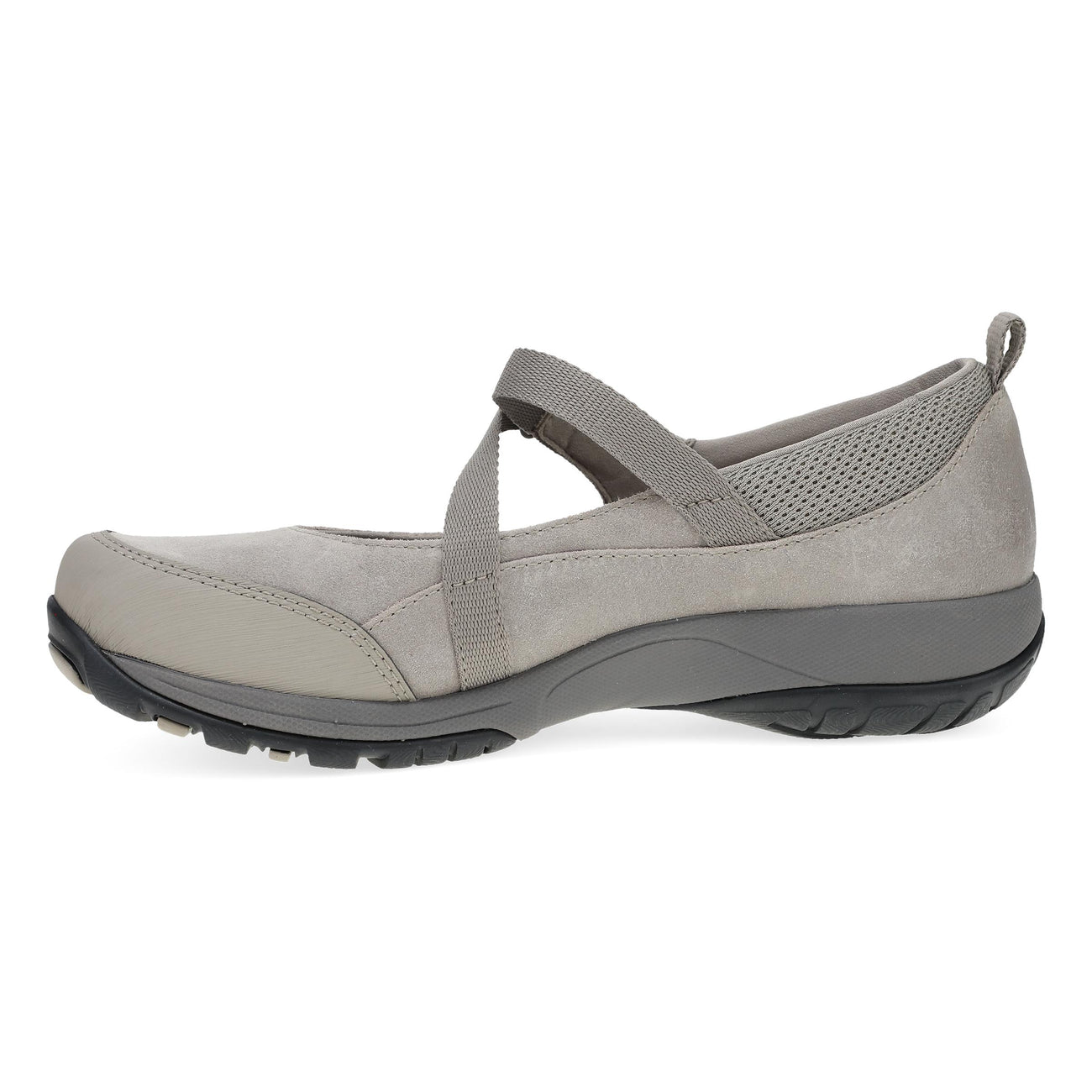 PRIMROSE Taupe Burnished Suede Mary Jane