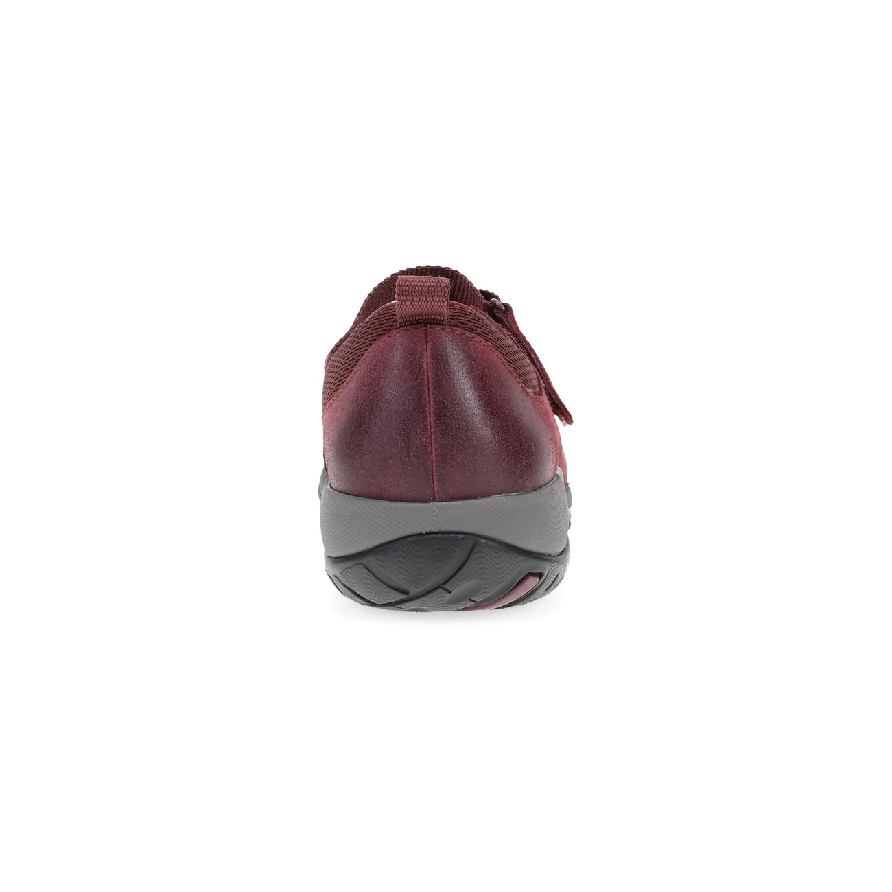 PRIMROSE Wine Burnished Suede Mary Jane