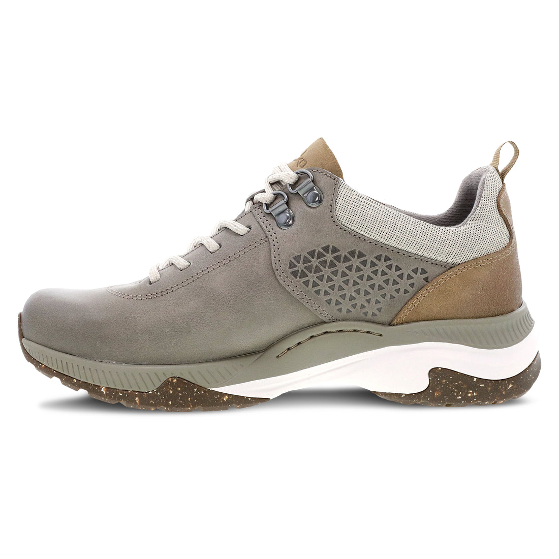 Mary Taupe Waterproof Burnished Sneaker