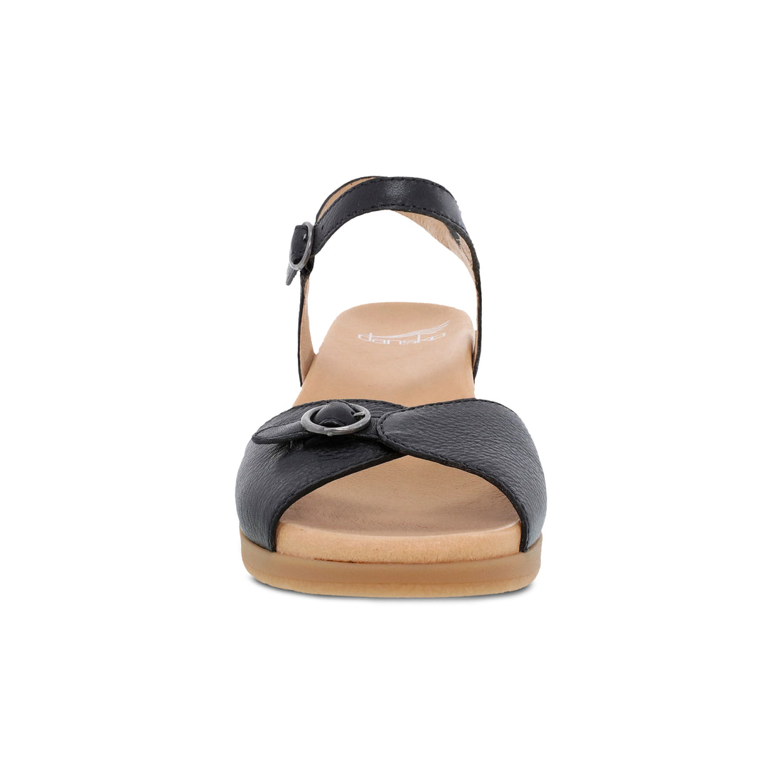 Tessie Black Nappa Sandal