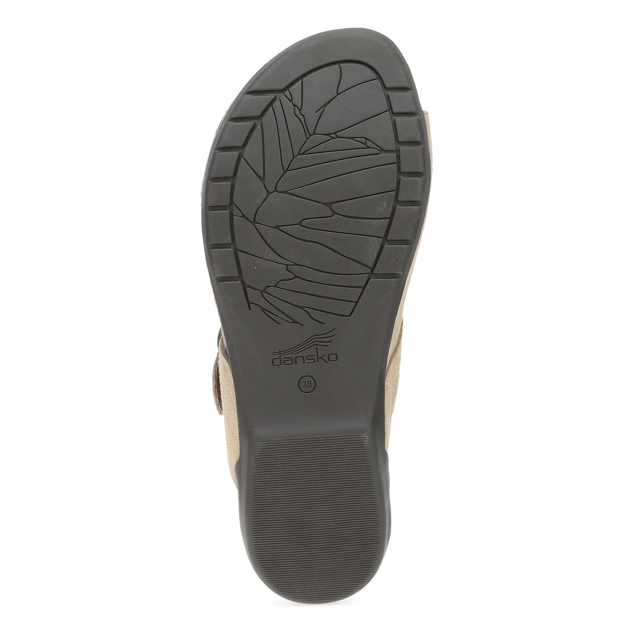 RYLEE Suede Sand Toe-Post Slide