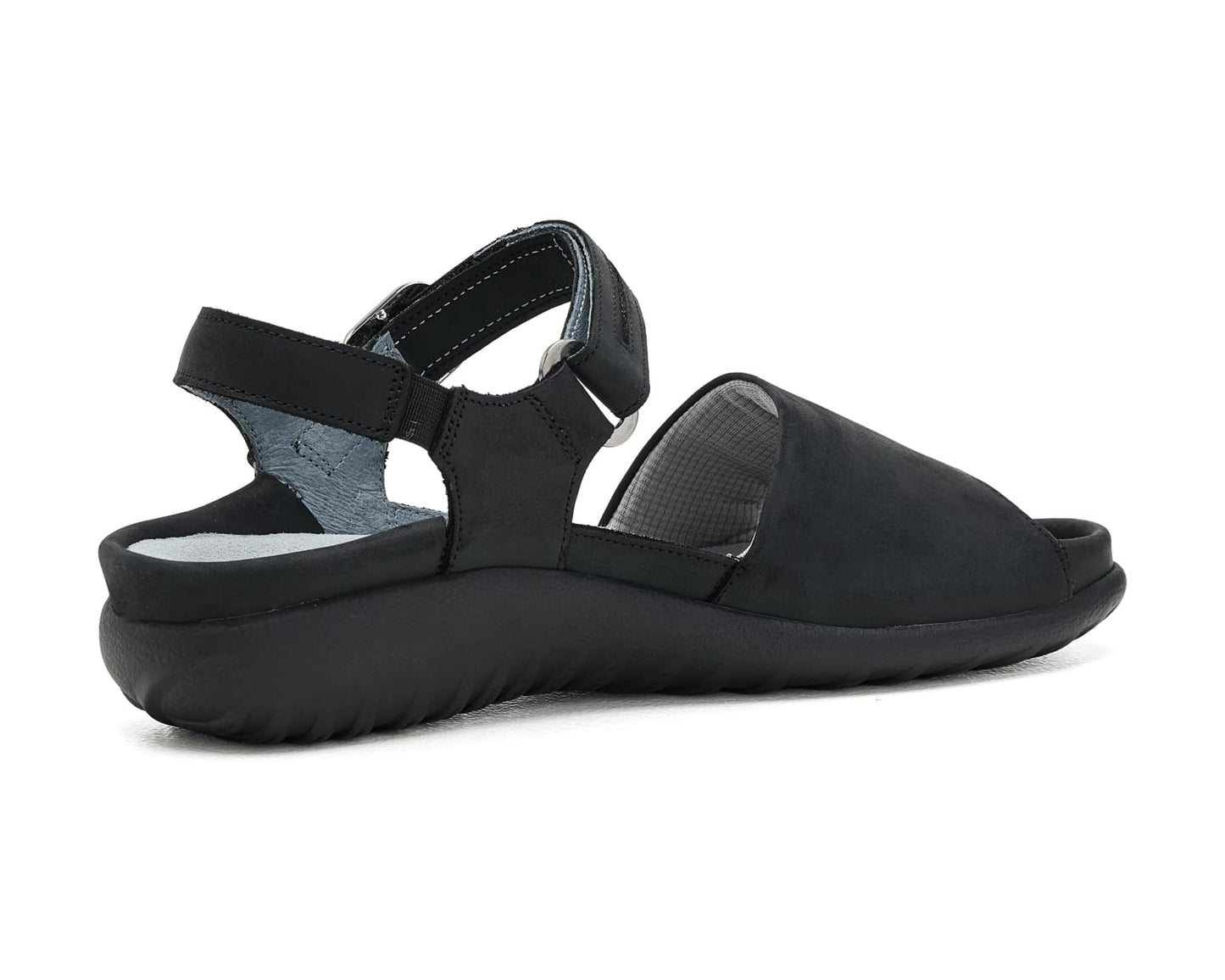 Naot Nagoya Ebony Nubuck Black Leather Sandal