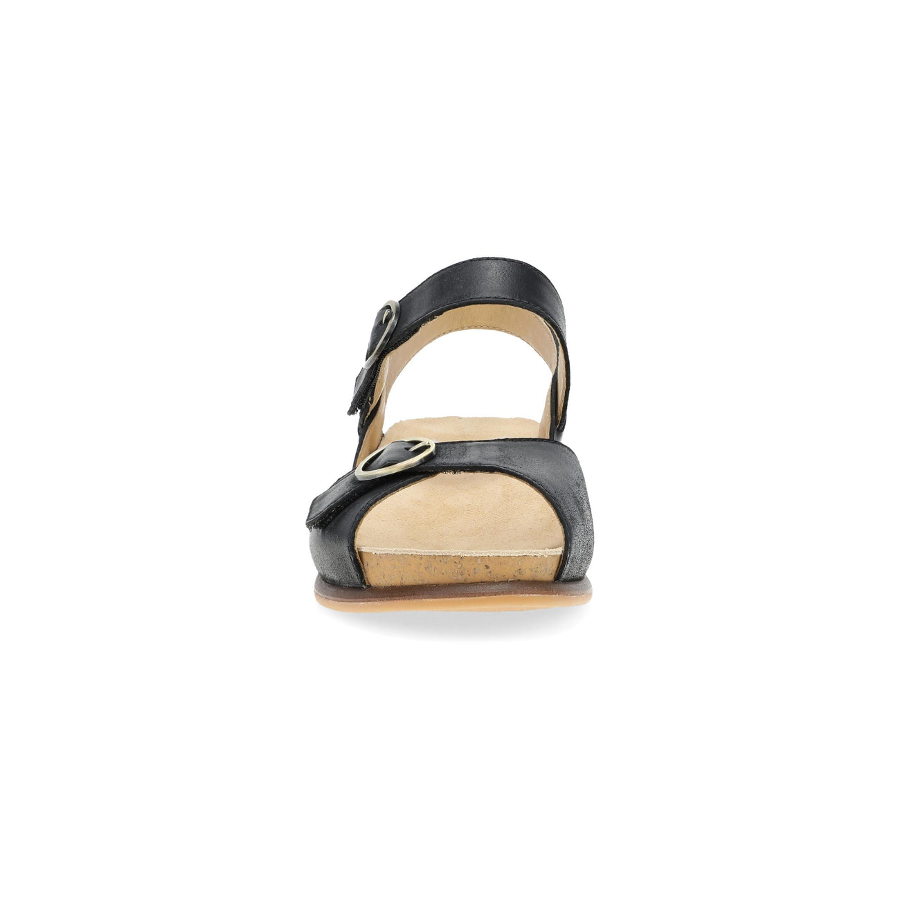 Dansko Candace Black Burnished Nappa Sandal