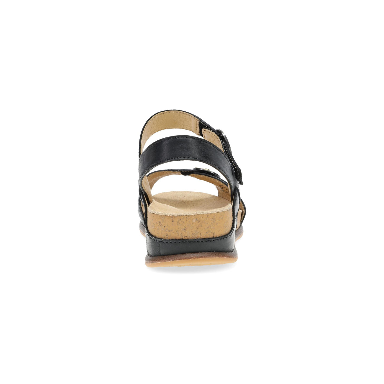 Dansko Candace Black Burnished Nappa Sandal
