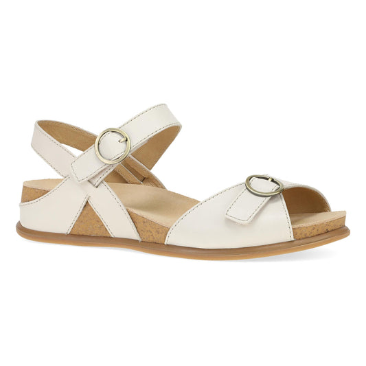Dansko Candace Ivory Full Grain Sandal