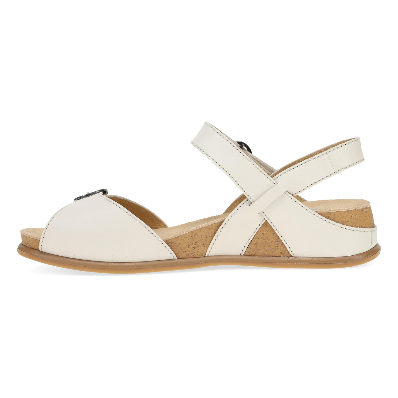 Dansko Candace Ivory Full Grain Sandal
