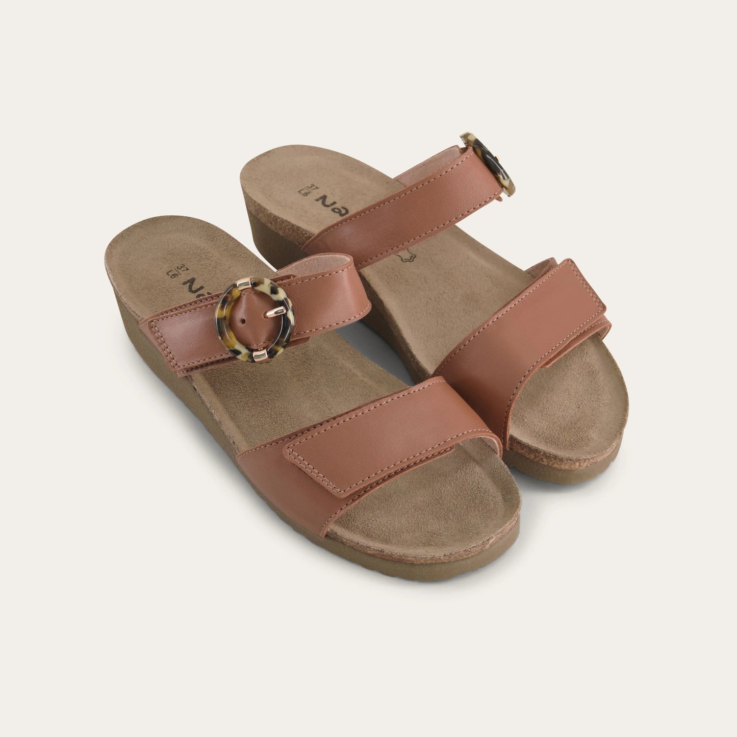 Naot Anabel Sandal Caramel Lthr