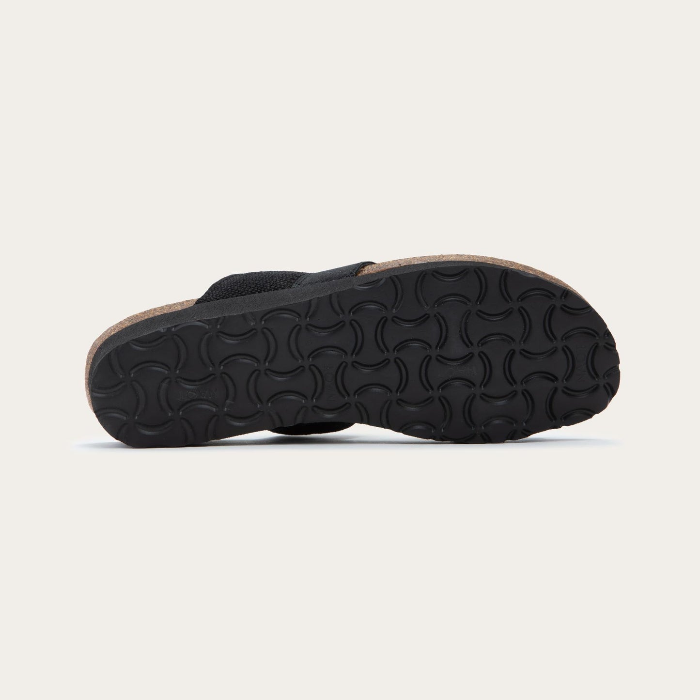 Naot Sia Black Sandal with Black Elastic