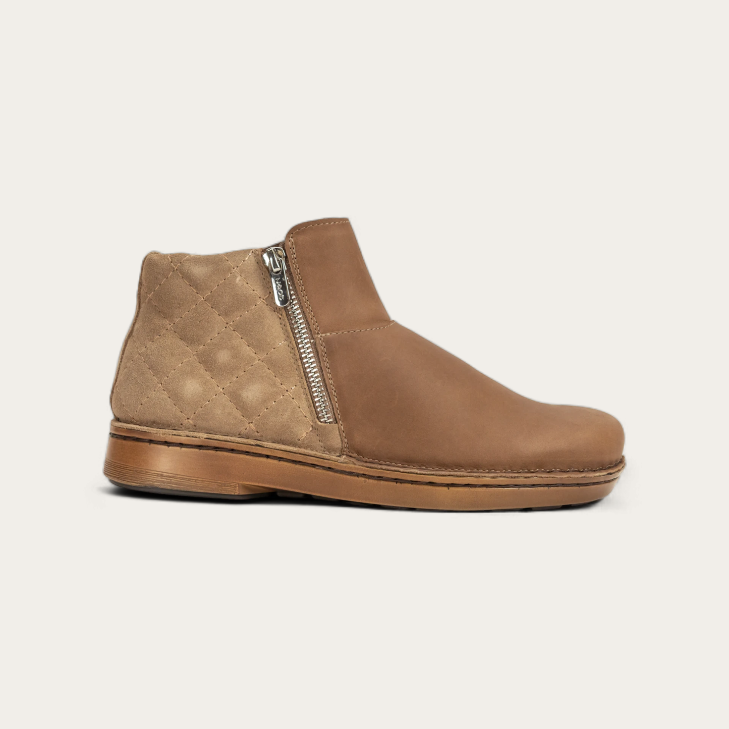 Naot Sintra Bootie Bark Nubuck/ Almond Suede