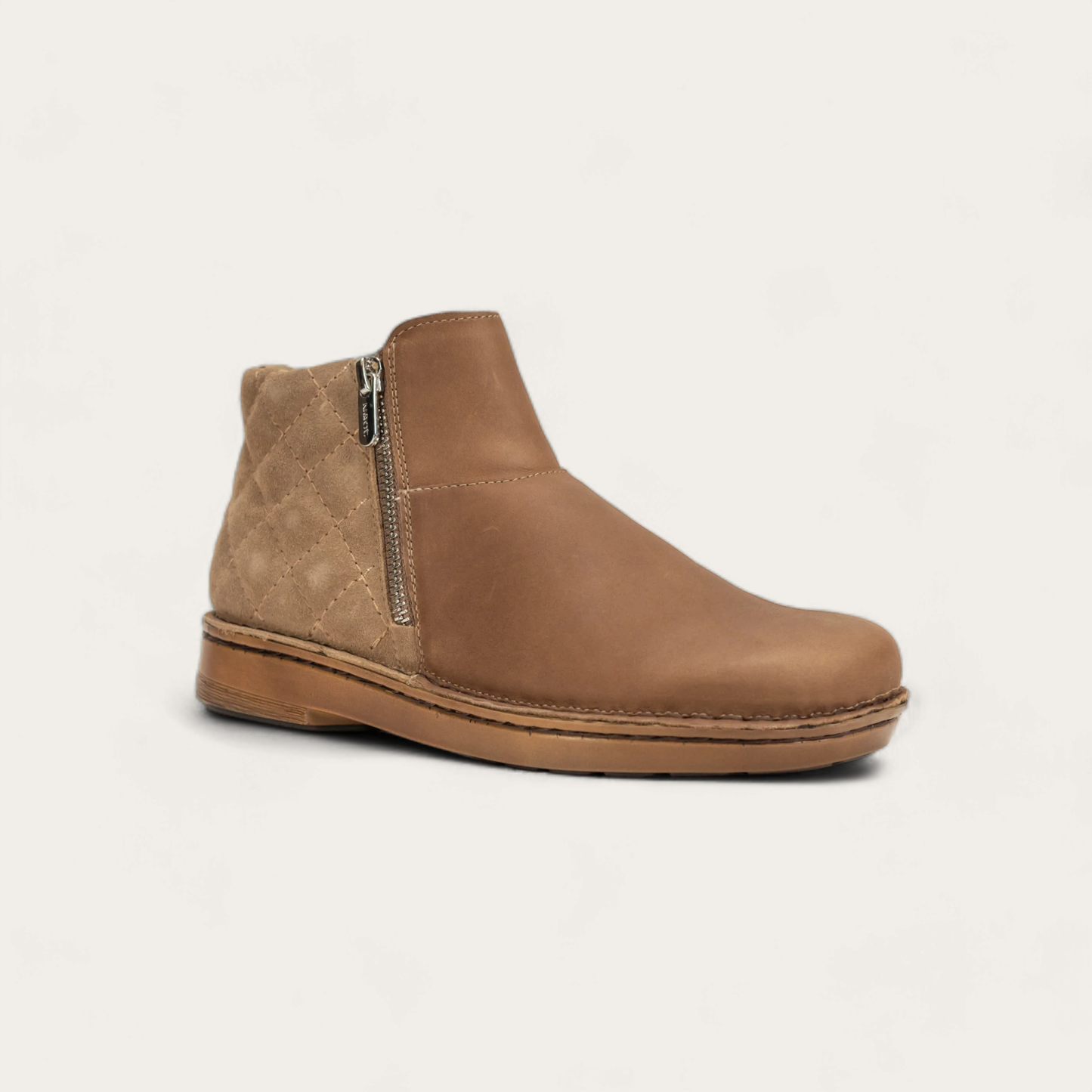 Naot Sintra Bootie Bark Nubuck/ Almond Suede