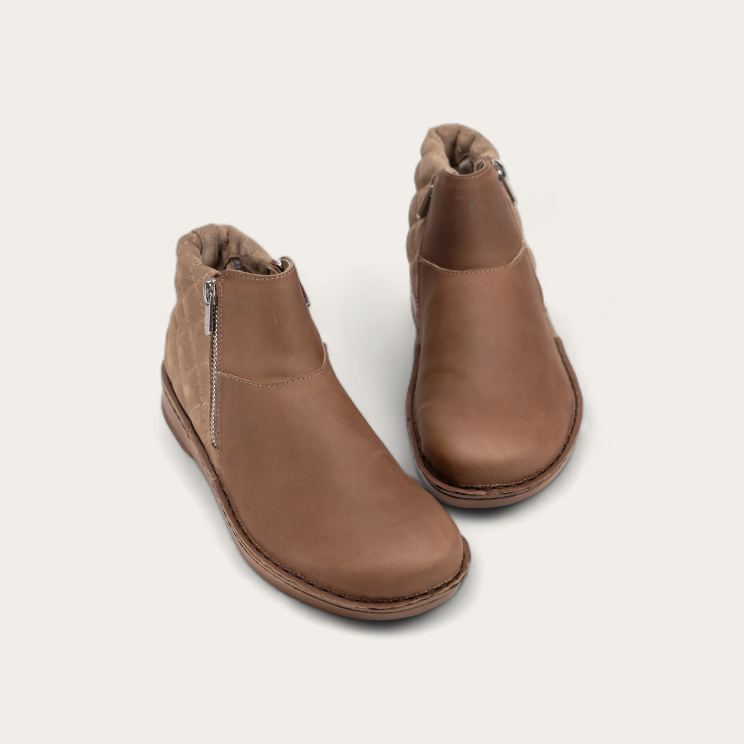 Naot Sintra Bootie Bark Nubuck/ Almond Suede