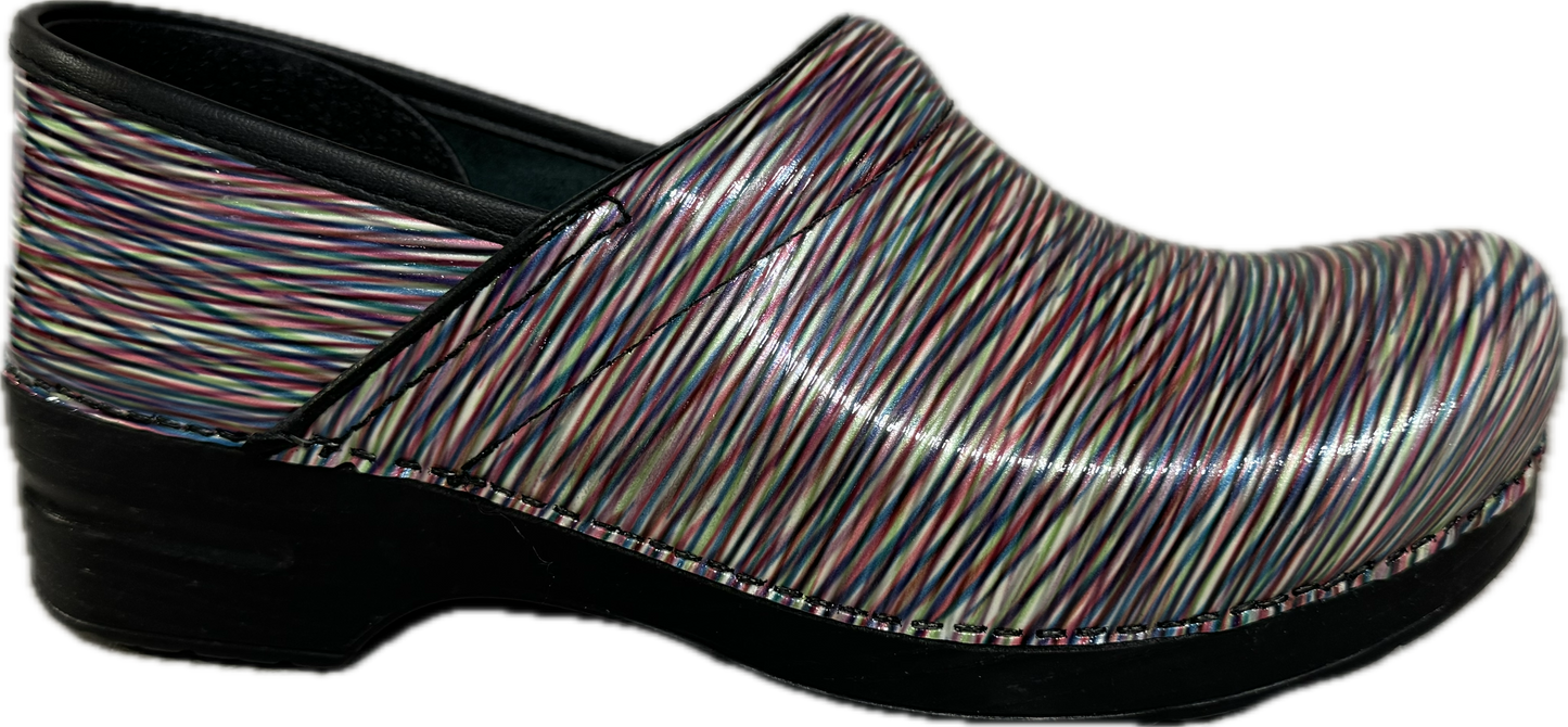 Dansko Professional Pastel Striped